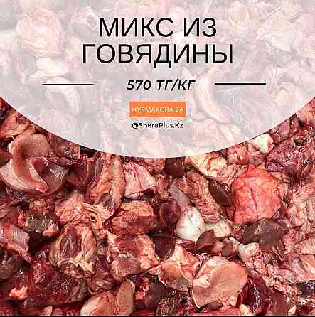 Фарш кормовой "Mix" - корм для собак и кошек Алматы