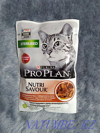 Proplan liquid food for sterilized cats with beef in sauce Astana - photo 1