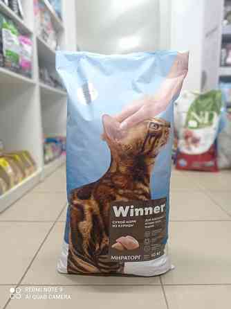 Сухой корм Виннер для взрослых кошек с курицей Winner Белоярка