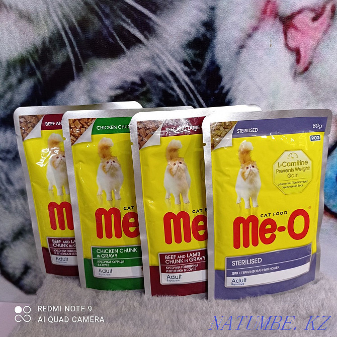Жидкий корм паучи Мео для стерилизованных кошек Тельмана - изображение 1