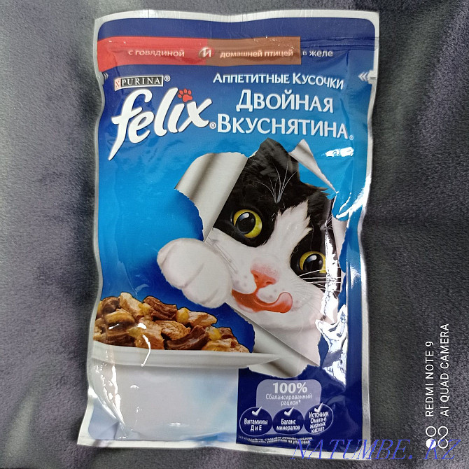 Felix spider liquid food beef and poultry in jelly Тельмана - photo 1