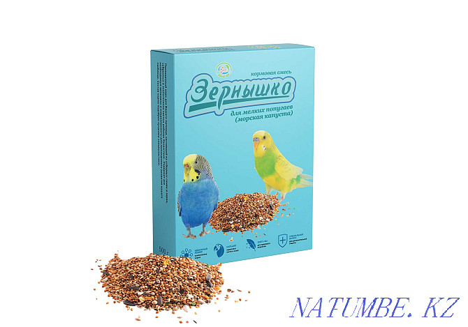 Food "Grain" for birds in the pet store "LIVOY WORLD" Almaty - photo 4