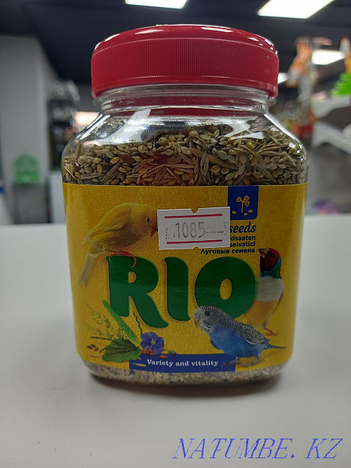 Семена луговых травы, допольнительный корм для декоративных птиц Астана - изображение 1