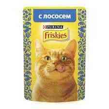 Фрискис влажные корма для кошек в зоомагазине "ЖИВОЙ МИР" Almaty
