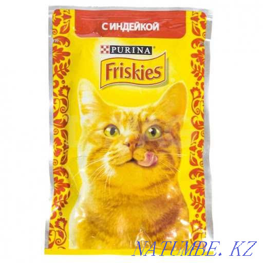 Friskis wet food for cats in the pet store "LIVOY WORLD" Almaty - photo 2