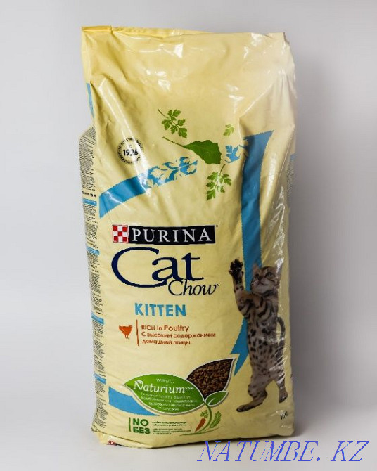 Сухой корм для кошек Purina Cat Chow (кет чау, кэт чау) 1кг. Астана - изображение 2