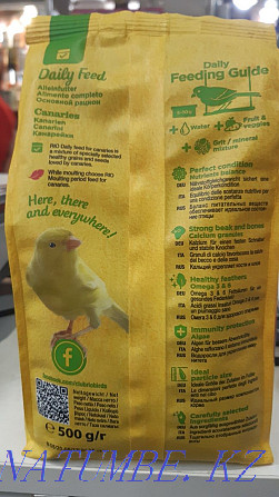 Rio for canaries, basic diet, 0.5 kg. Almaty - photo 2