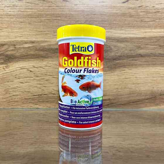 Корм для золотых рыбок Tetra Goldfish Colour Flakes. Караганда Караганда