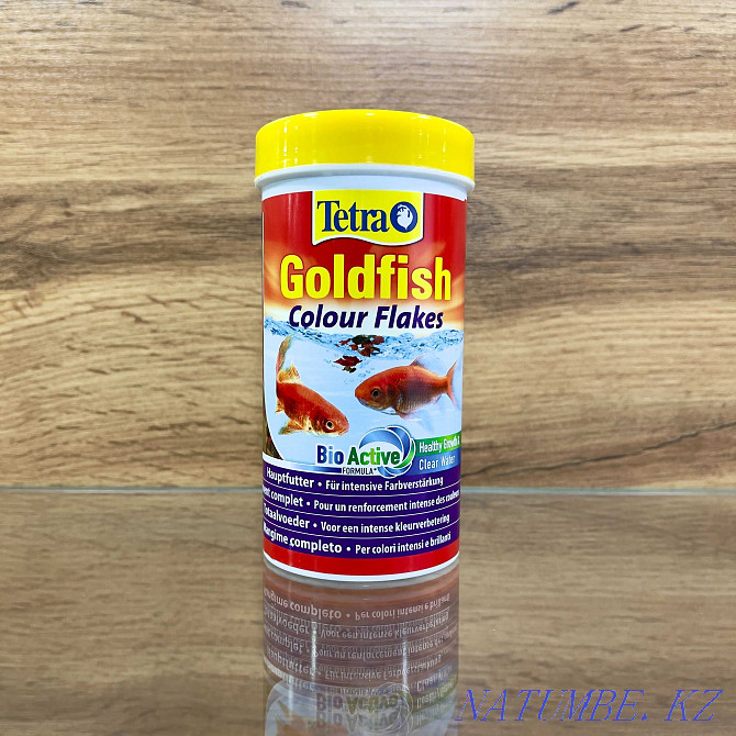 Алтын балыққа арналған тағам Tetra Goldfish Color Flakes. Қарағанды  Қарағанды - изображение 1
