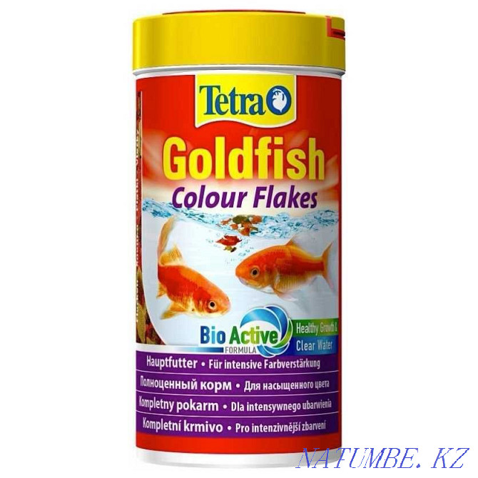 Food for goldfish Tetra Goldfish Color Flakes. Karaganda Karagandy - photo 2