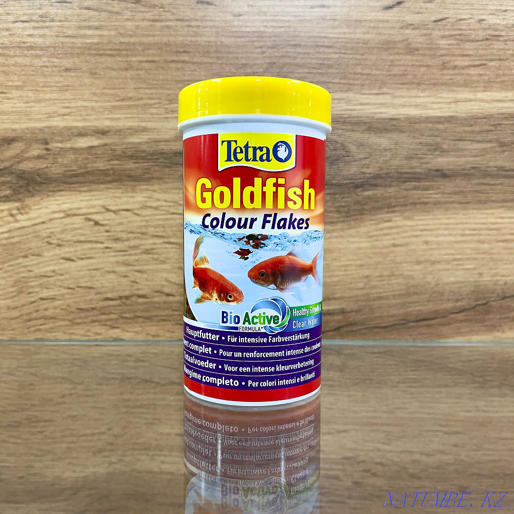 Food for goldfish Tetra Goldfish Color Flakes. Karaganda Karagandy - photo 1