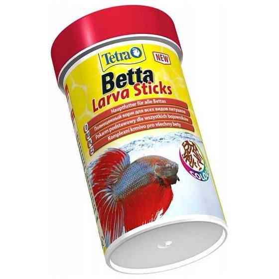 Петушки. Корм для рыбок Tetra Betta Larva Sticks. Караганда  Қарағанды