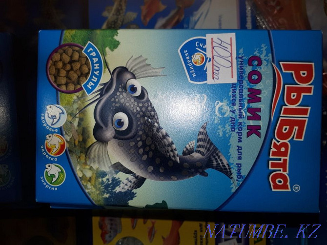 Food for aquarium fish. Almaty - photo 1
