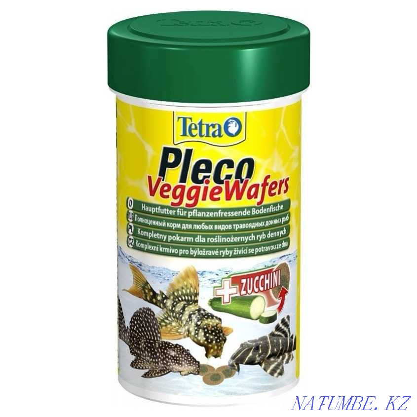 Complete food for bottom fish Tetra Pleco Veggie Wafers. Karaganda Karagandy - photo 2