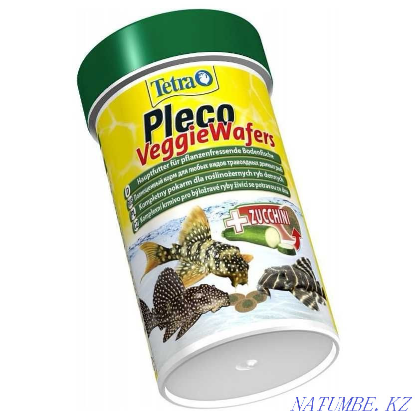 Complete food for bottom fish Tetra Pleco Veggie Wafers. Karaganda Karagandy - photo 3