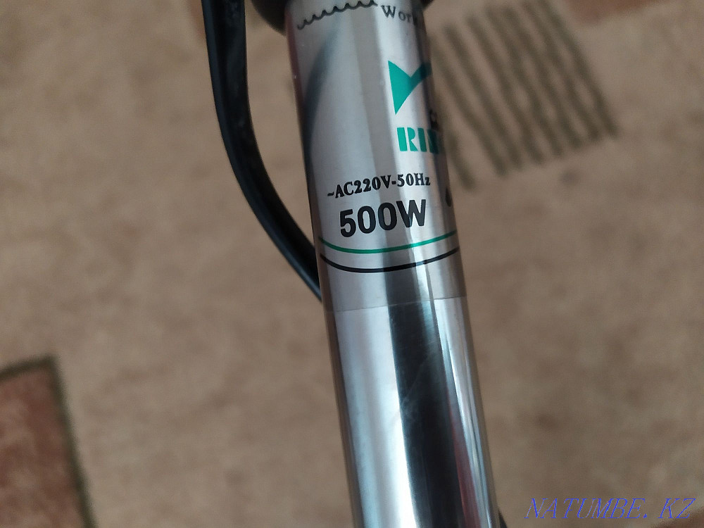 Aquarium heater 500 watts. Inexpensive aquariums. Almaty - photo 2