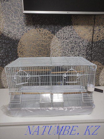 Продам клетку для разведения канареек, попугаев полностью оборудованна Алматы - изображение 3