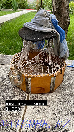 Wooden cages for birds, canaries, quails, parrots Shymkent - photo 4