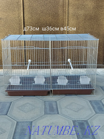 Клетки для канарейк и попугаев Шымкент - изображение 3