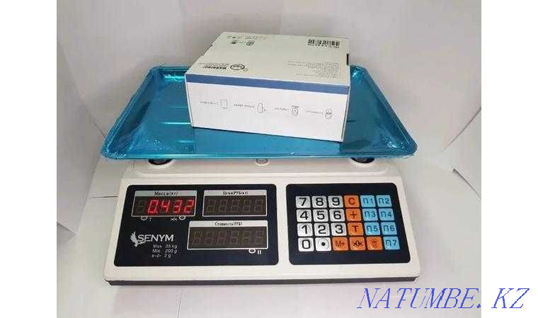 Electronic trading scales up to 35 kg Astana - photo 1
