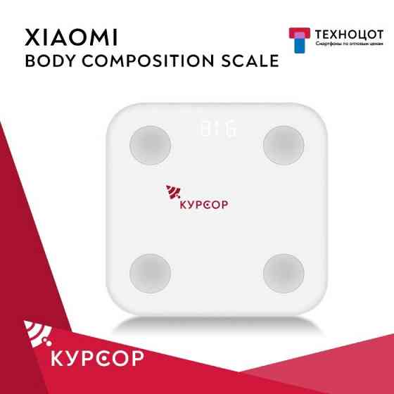 Умные весы Xiaomi Body Composition Scale 2, Назарбаева 161/Муканова 53 Петропавловск