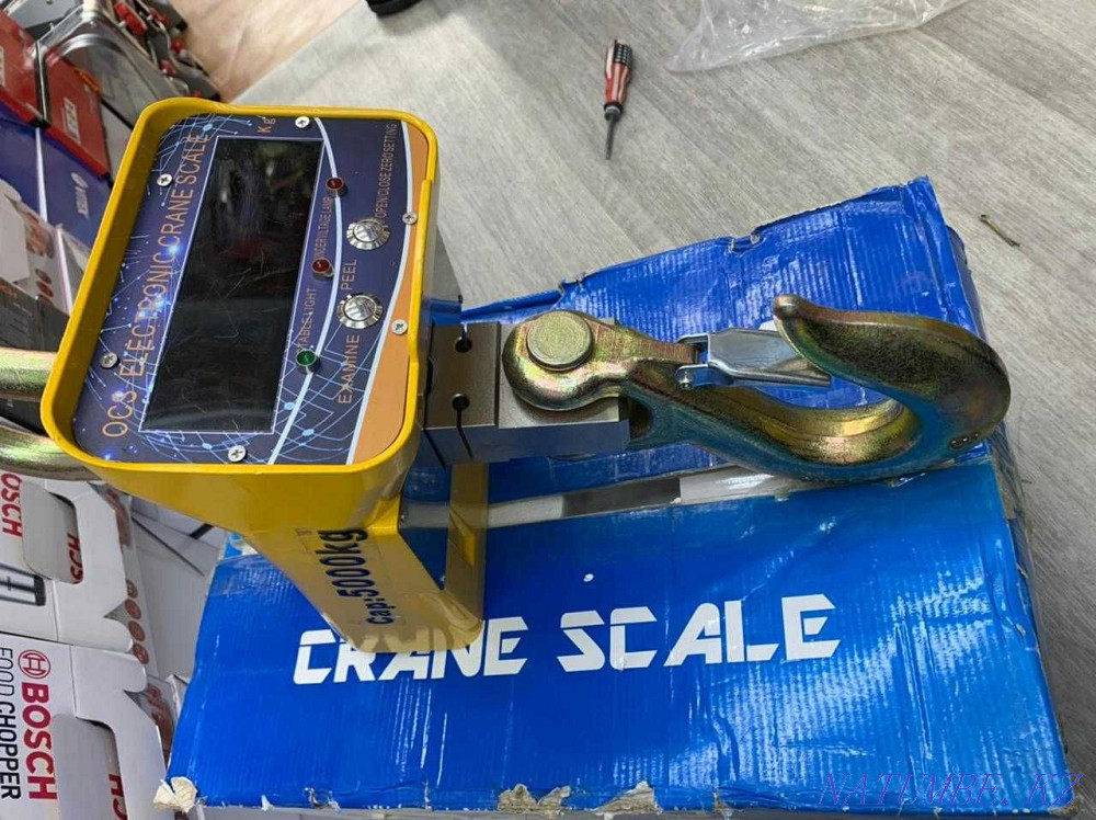 Crane scales 500 kg, 1000, 2000, 3000, 5000, 10000 kg from 1 ton to 10 tons Kostanay - photo 6