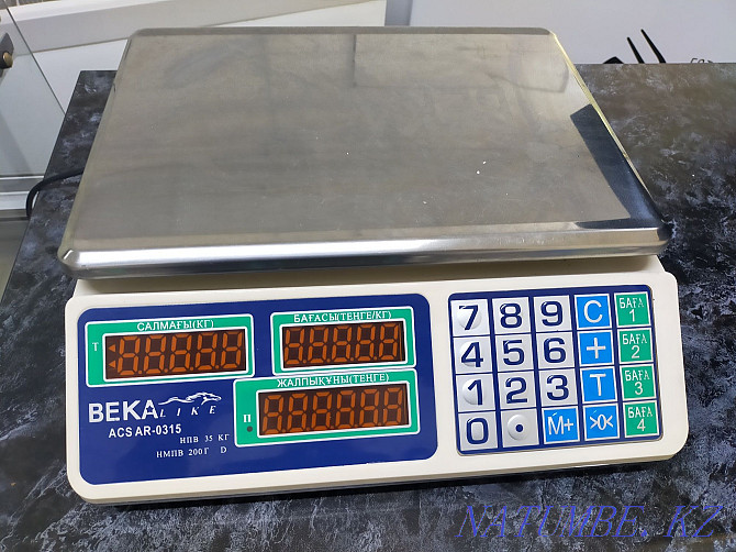 Electronic scales for the store Almaty - photo 3