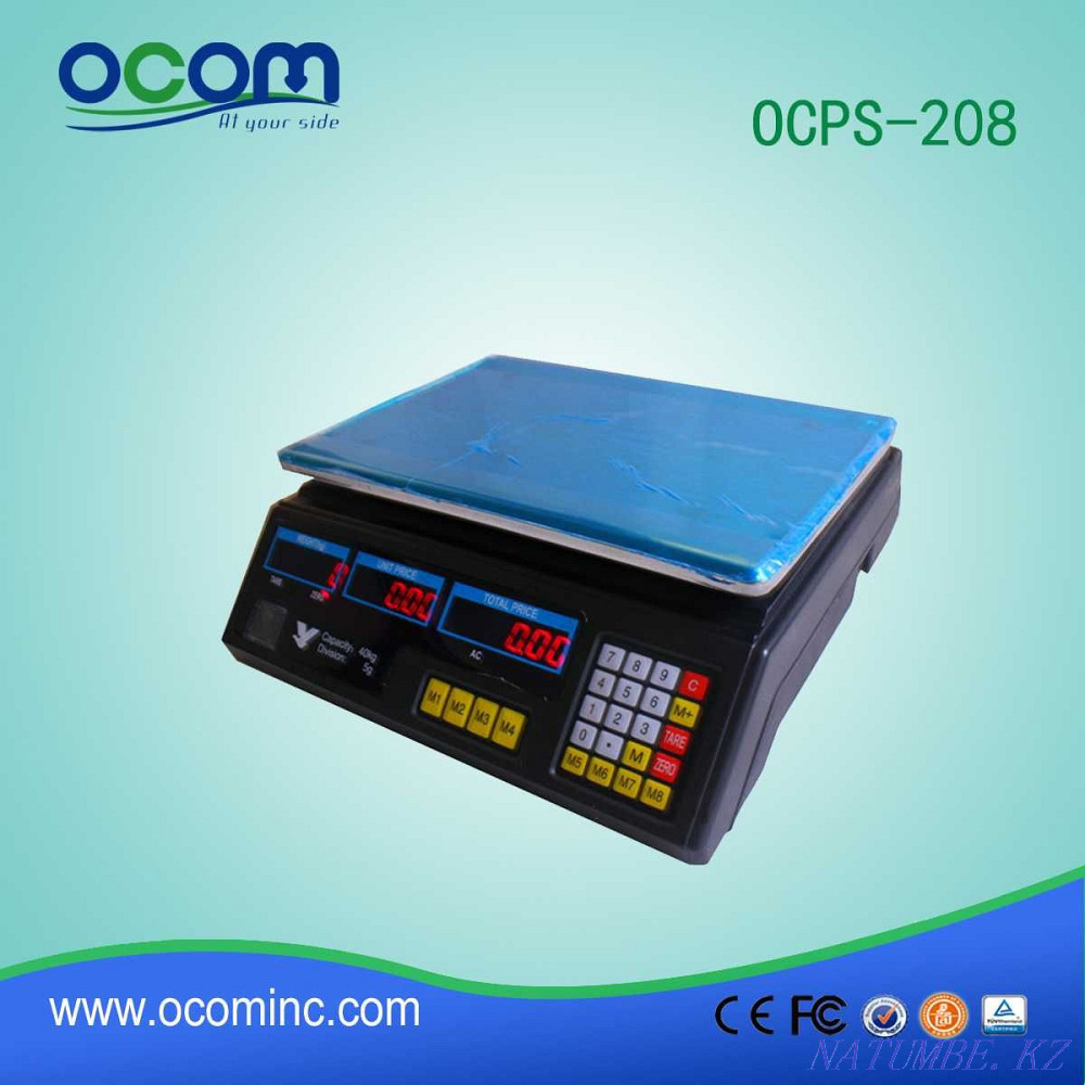 Весы электронные, предел взвешивания до 40 кг Алматы - изображение 1