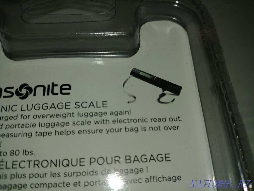 Электронные багажные весы Samsonite (оригинал, новые) Алматы - изображение 3