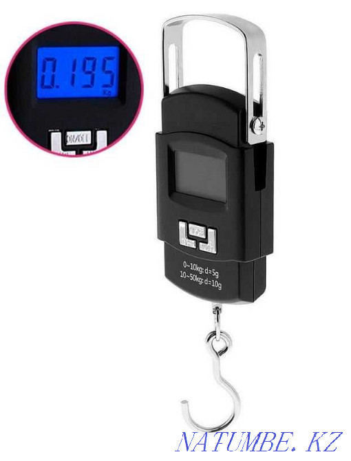 ВЕСы электронные 50 кг деление 5 гр новые в упаковках Актобе - изображение 1