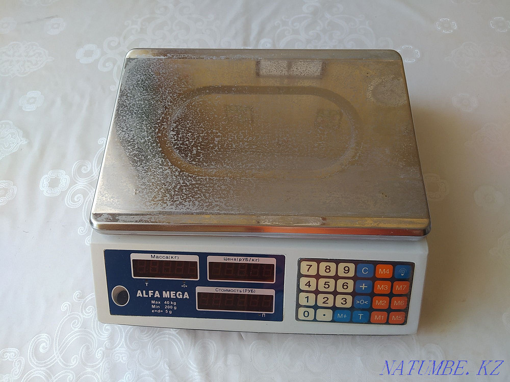 Desktop electronic trading scales Большой чаган - photo 1