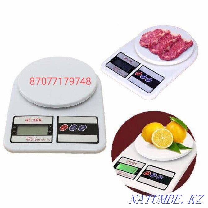 Electronic kitchen scales up to 10 kg new in packing Almaty - photo 1
