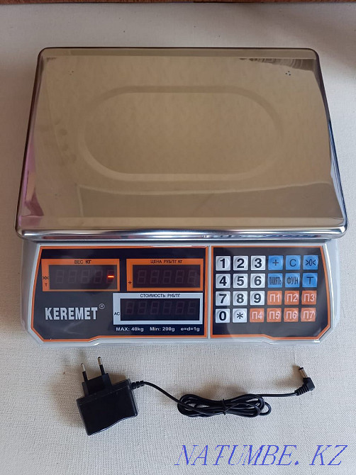 Весы настольные до 40кг электронные продуктовые Keremet и ВЕКА Костанай - изображение 6