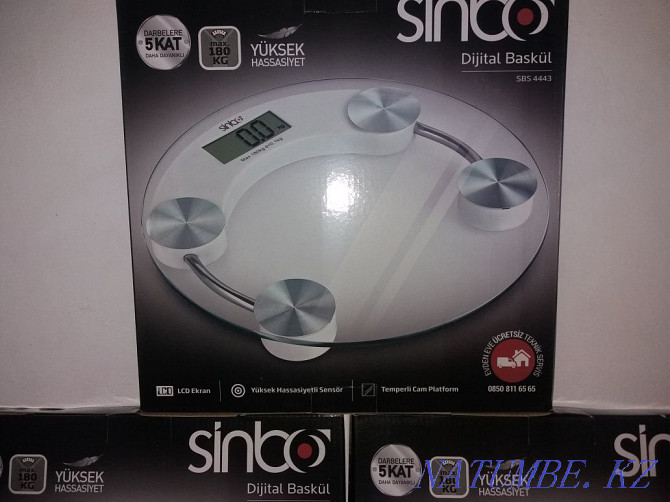 Scales electronic floor Sinbo up to 180 kg new in packing Almaty - photo 5