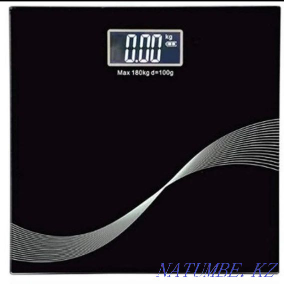 Electronic floor scales with LCD display 4 sensors. Floor scales. Almaty - photo 7