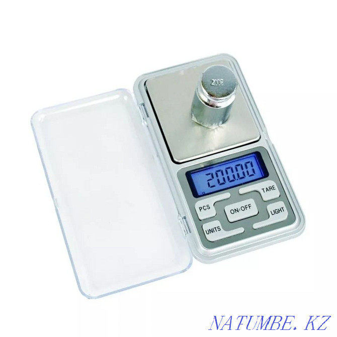 New high-quality accurate electronic scales up to 200gr. Accuracy 0.01 Aqtau - photo 3