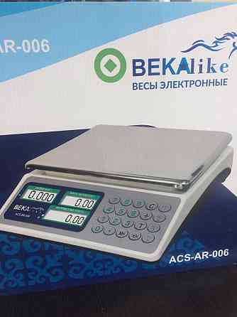 Весы электронные с 3 д кнопками Astana