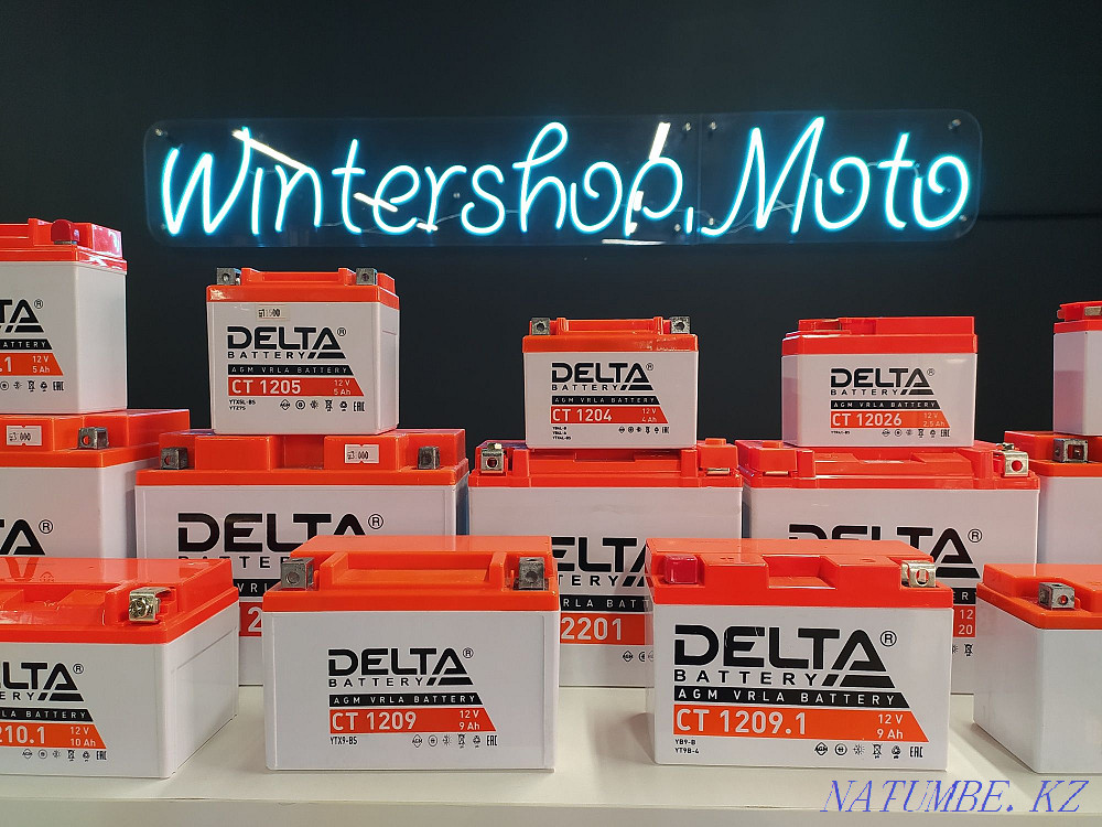 Новые, АКБ-Аккумуляторы на Мопед,Скутер,Мотоцикл, Квадроцикл! Разные! Алматы - изображение 2