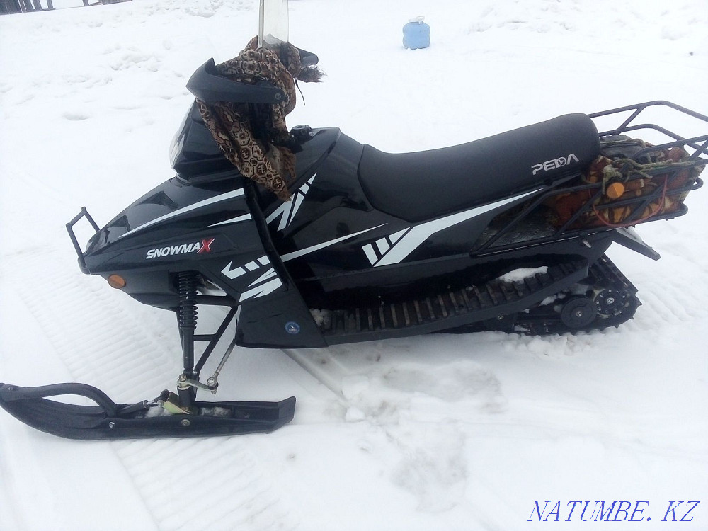 Продам снегоход Сноумакс 200 куб Аулиеколь - изображение 1