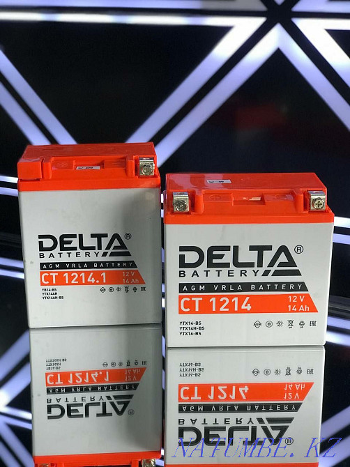 Фирменные Аккумуляторы АКБ (DELTA) для Мототехники! Большой выбор! Алматы - изображение 6