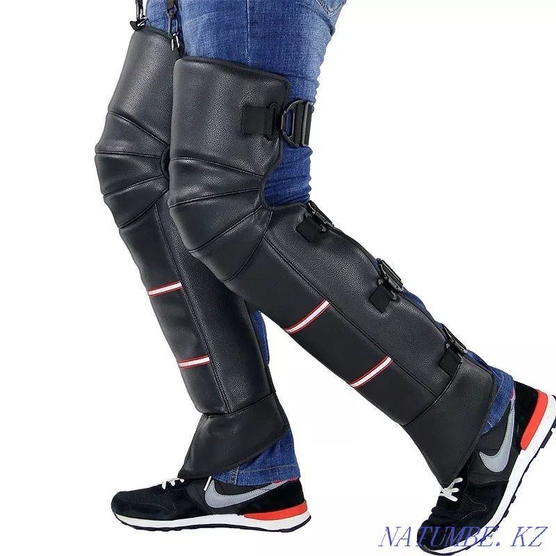 Warm Knee Pads from the Cold for Snowmobiling! Almaty - photo 1