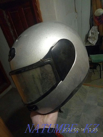 Helmet, helmet for motorcycle and snowmobile. Kostanay - photo 2