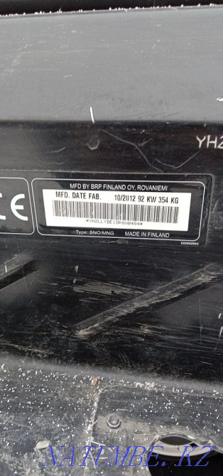 Продам снегоход 2012 года. Усть-Каменогорск - изображение 4