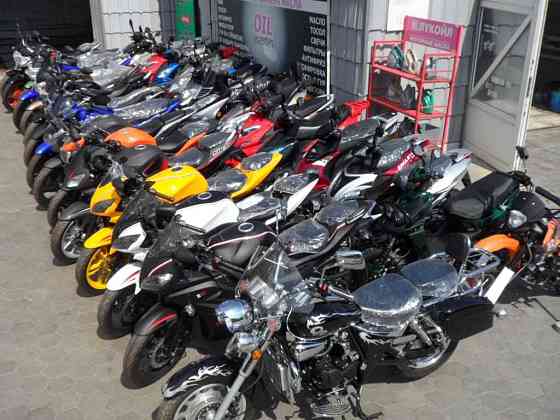 Продам мотоциклы,багги,скутеры,мопеды,спортбайки,квадроциклы,трициклы. Алматы