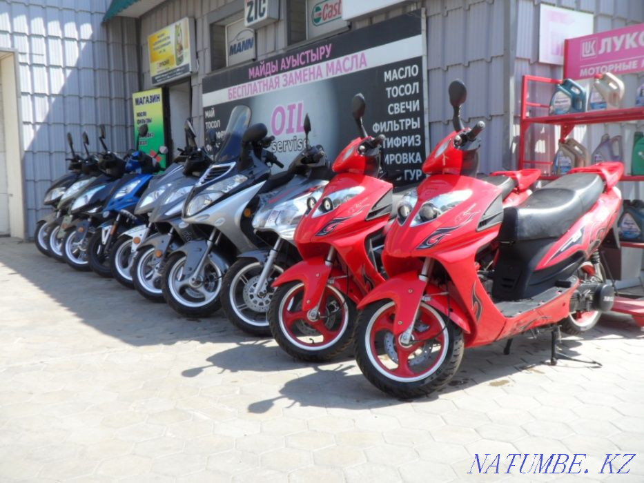 Продам квадроциклы,мотоциклы,скутеры ,мопеды,спортбайки,трициклы. Кокшетау - изображение 8