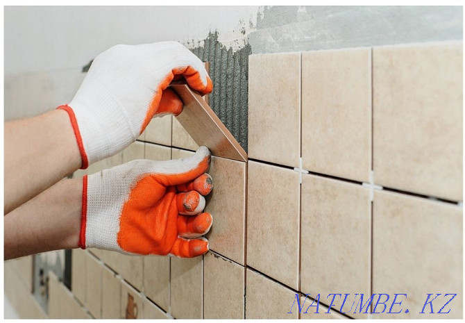 Tiling, tiling, bathroom renovation. Pavlodar - photo 3