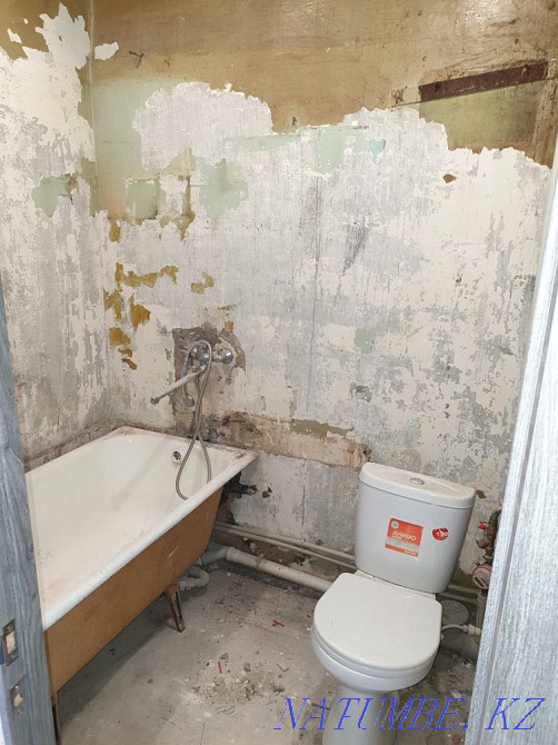 Ремонт ванной комнаты панелями ПВХ Усть-Каменогорск - изображение 1