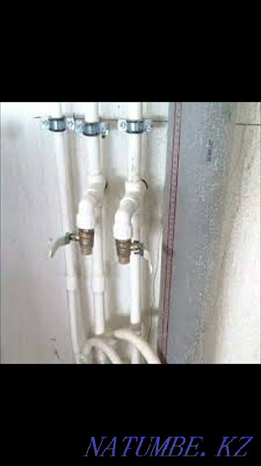 Установка Аристон Насос Мойка Сантехника Монтаж Отопление Теплый пол Кызылорда - изображение 4