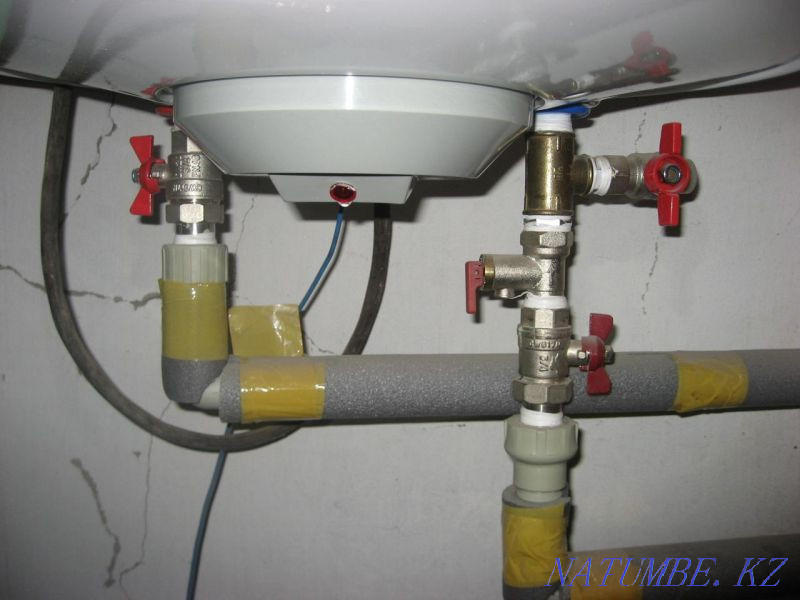 Установка Аристон Насос Мойка Сантехника Монтаж Отопление Теплый пол Кызылорда - изображение 7