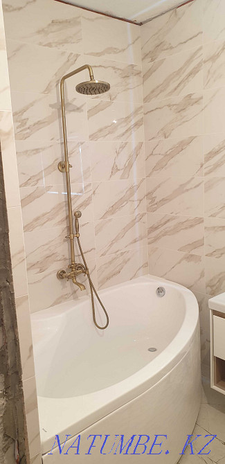 Ремонт ванных комнат, квартир,котеджей под ключ Костанай - изображение 3